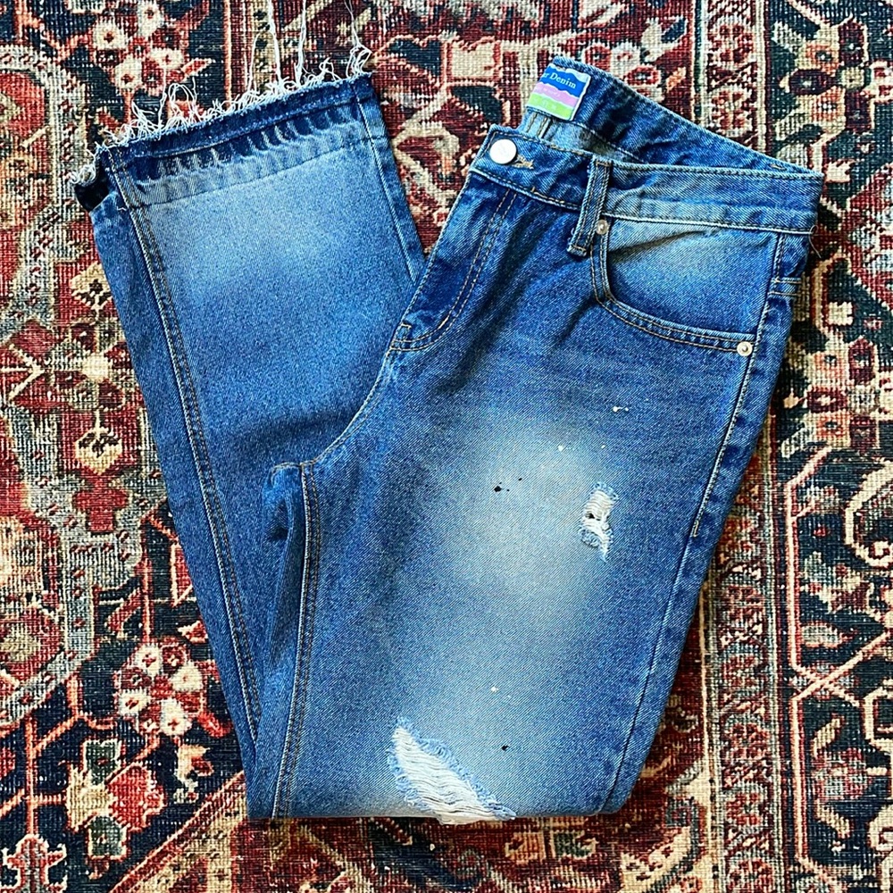 Vintage‎ Distressed Boyfriend Jeans